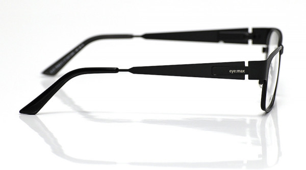 eye:max Wechselbügel 5527.0001 Edelstahl black tie matt 140mm