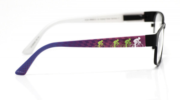 eye:max Wechselbügel 5576.04 Kunststoff Rennrad magenta blau 135mm