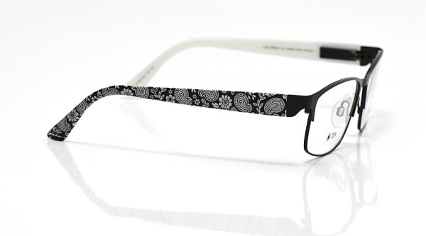 eye:max Wechselbügel 5674.03 Kunststoff Paisley schwarz 135mm