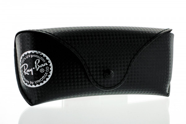 Original Ray-Ban Etui - carbonoptik schwarz - Größe L